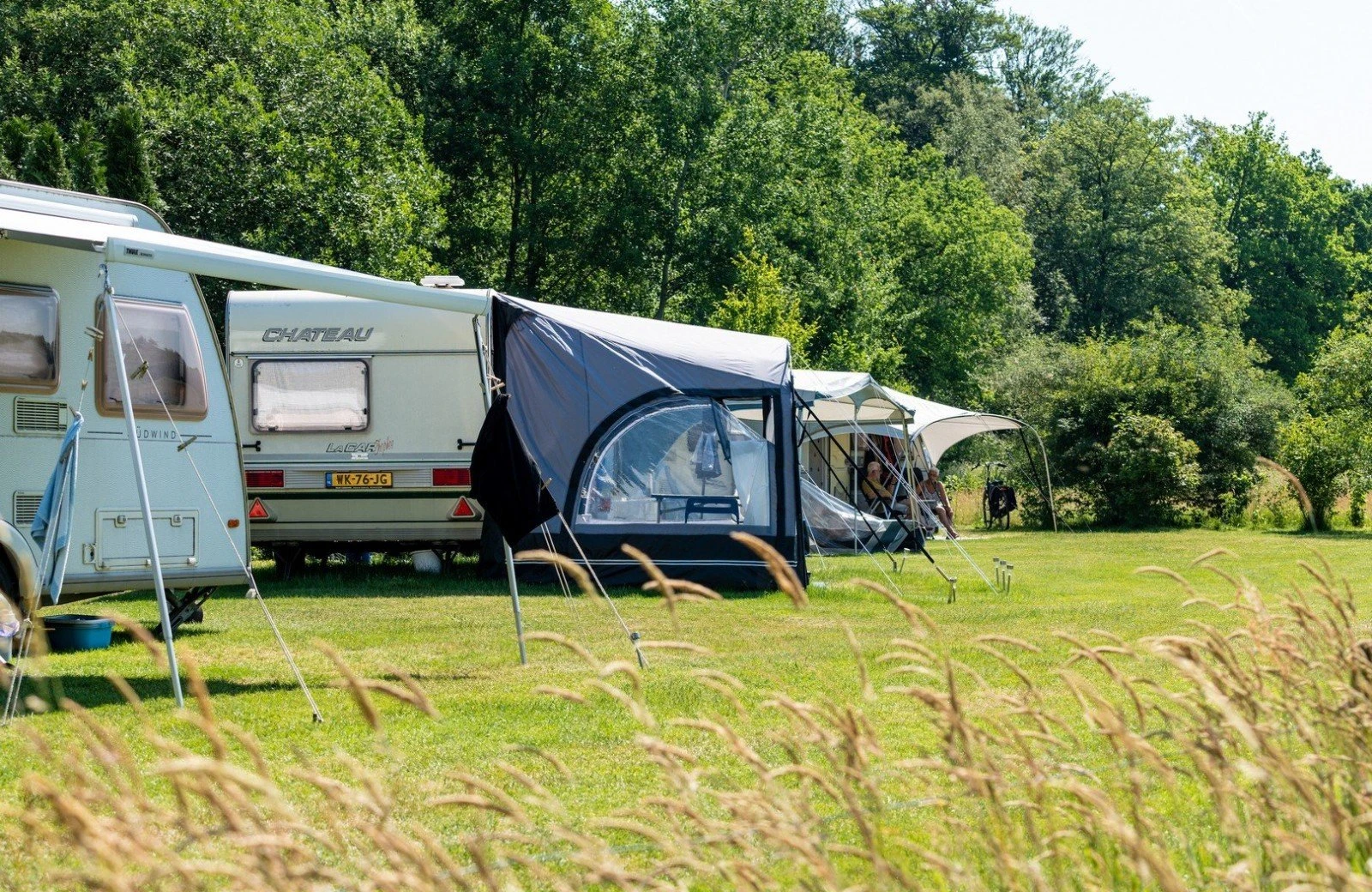Staanplaatsen camping kotten